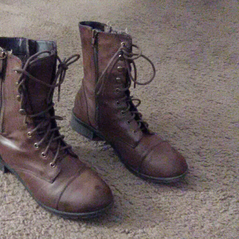 Brown boots